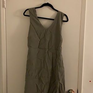 Olive green “Jane” dress